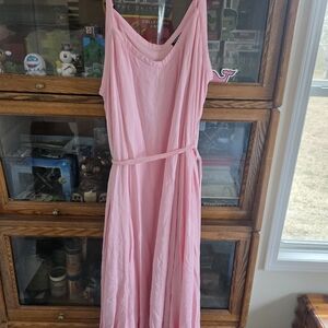 Chic Pink Maxi Dress